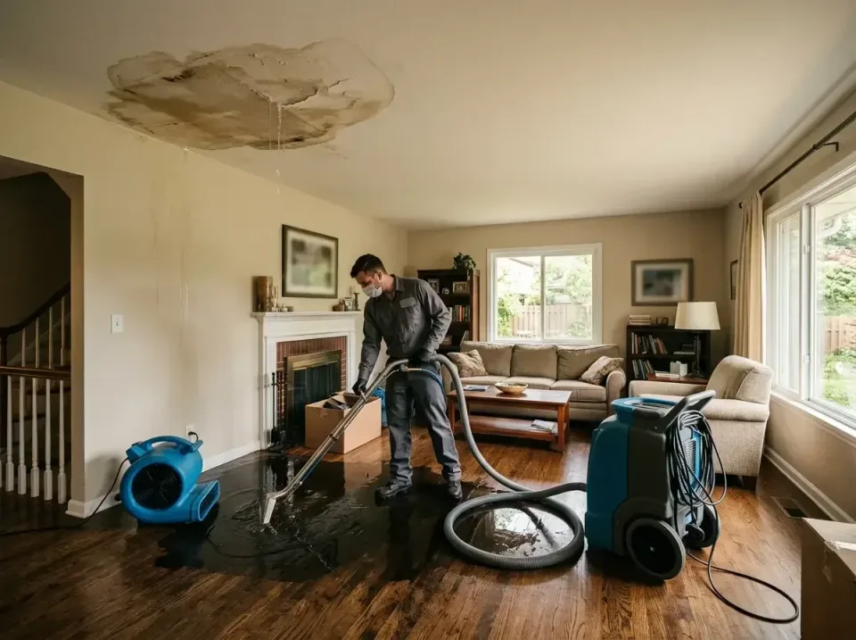 attic-pipe-burst-ceiling-drip-008 — frequently asked questions, Water Damage Restoration & Carpet Care in Southgate, KY